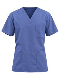 Alsico NCS1 Unisex Classic Stretch Scrub Top
